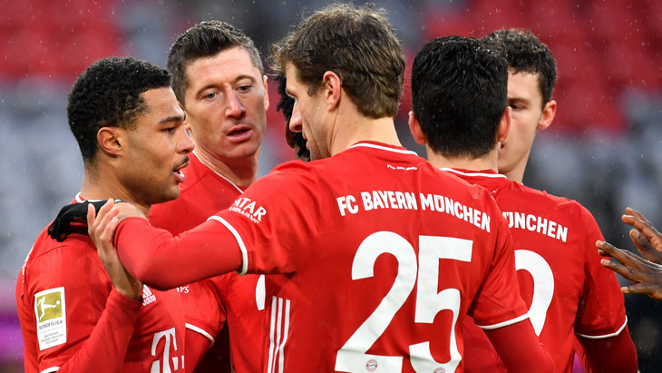 Футболисты «Баварии»