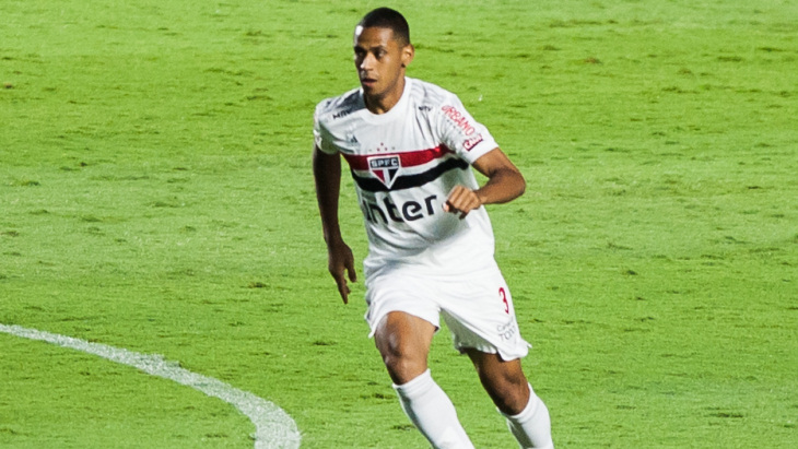 Футболист «Сан-Паулу»