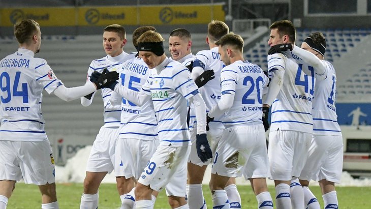 Футболисты киевского «Динамо»