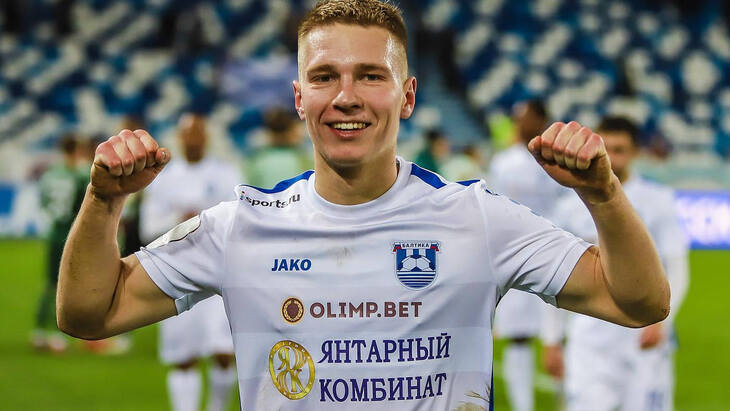 Футболист «Балтики»