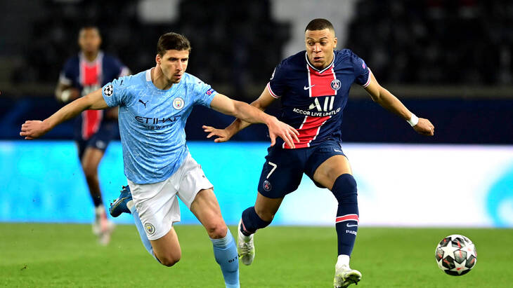 «Манчестер Сити» выиграл в Париже со счетом 2:1