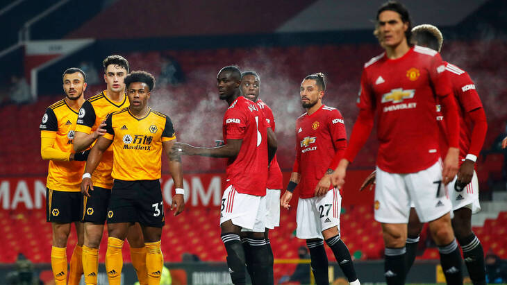 В первом круге «МЮ» выиграл у «Вулверхэмптона» со счетом 1:0