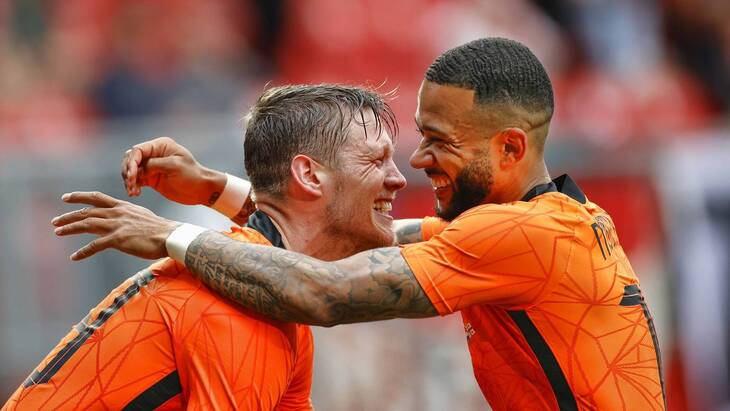 Нидерланды в последних пяти матчах забили 16 мячей