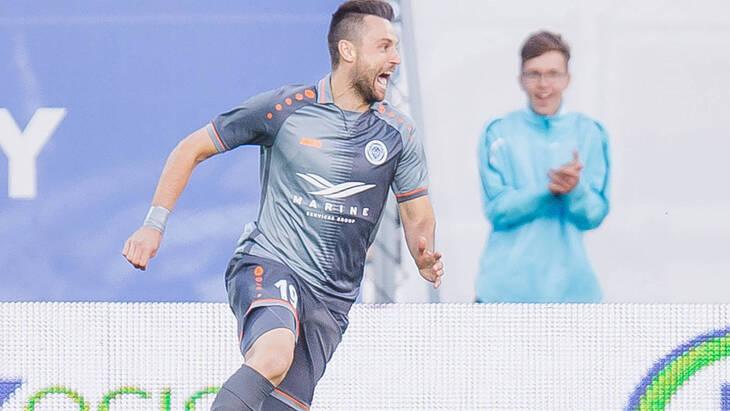 Футболист «Риги»