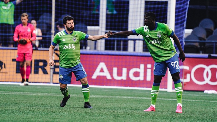 «Сиэтл» и забивал, и пропускал в каждом из четырех предыдущих матчей