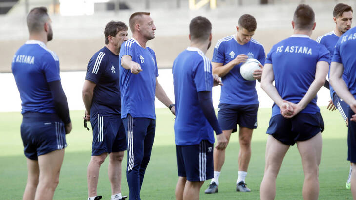 Тренировка «Астаны»