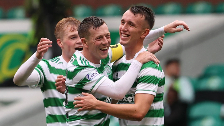 «Селтик» в матче шотландской Премьер-лиги