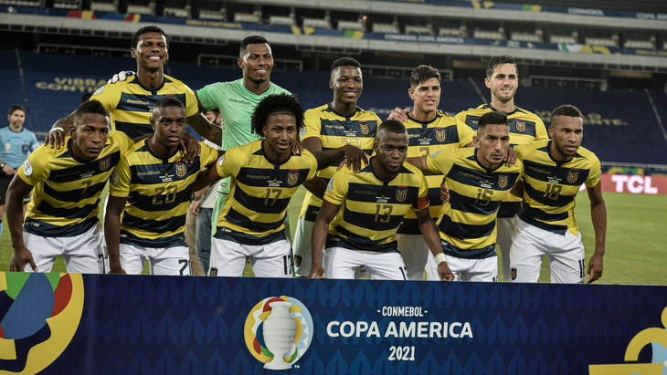 Футболисты сборной Эквадора