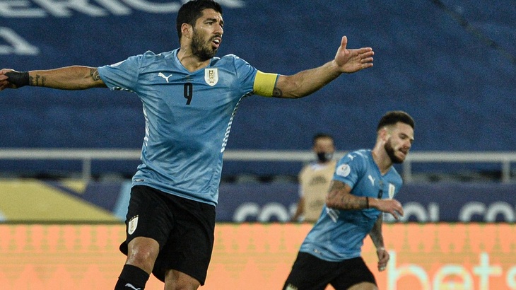 Уругвай идет на четвертом месте