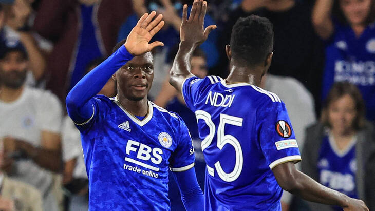 Футболисты «Лестера»