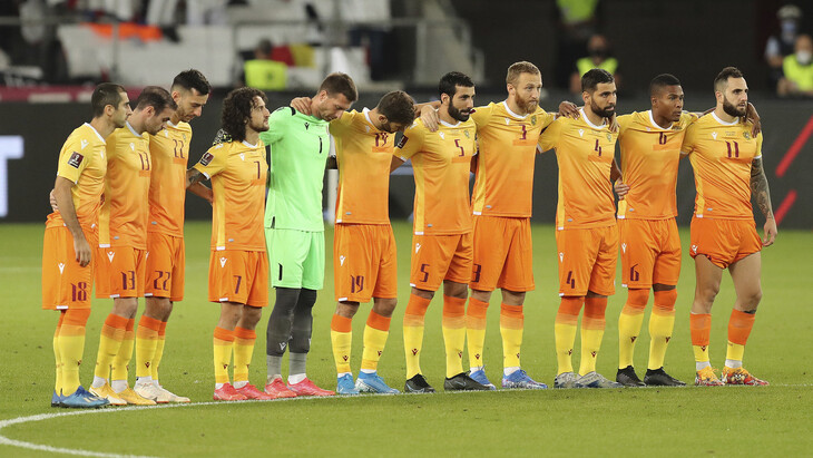 Футболисты сборной Армении