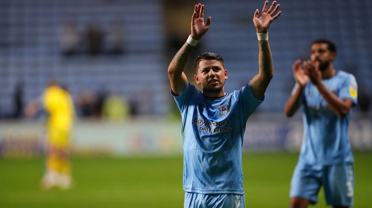 «Ковентри» идет на третьей строчке