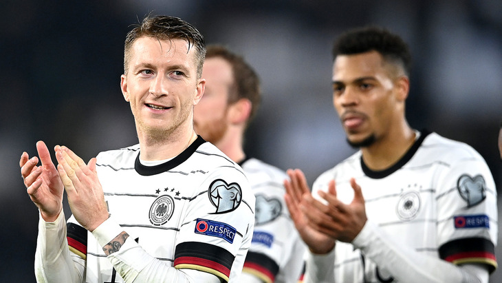 Сборная Германии набрала 24 очка в девяти матчах отбора на ЧМ-2022