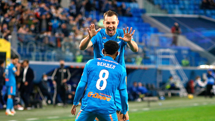 «Зенит» забил 16 мячей в трех предыдущих матчах на своем поле в рамках РПЛ