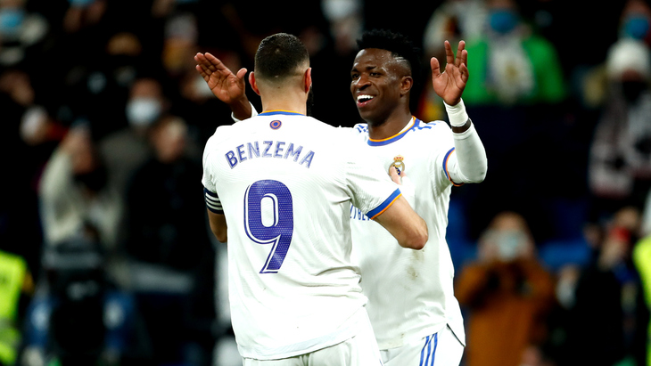 Карим Бензема и Винисиус