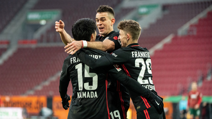 Результативная серия «Айнтрахта» в Бундеслиге составляет уже десять матчей