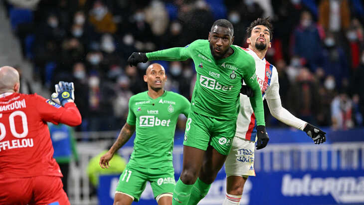 «Сент-Этьен» набрал семь очков и забил шесть мячей в трех предыдущих матчах чемпионата Франции на своем поле