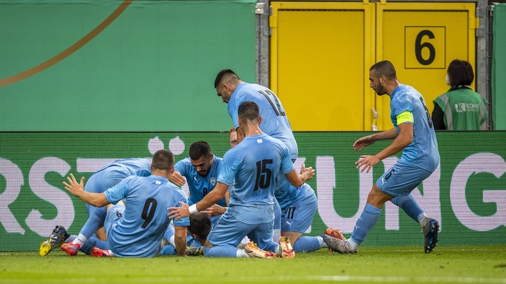 Израиль U21 идет на втором месте в группе