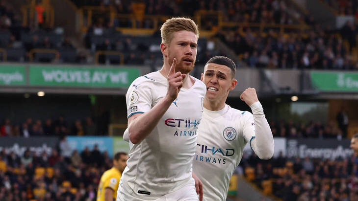 В пяти предыдущих турах «Ман Сити» набрал максимальное количество очков и забил 22 мяча