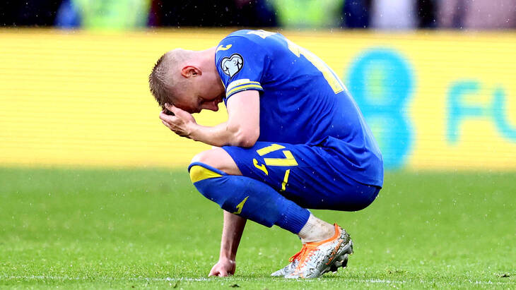 Сборная Украины не смогла пробиться в финальную часть ЧМ-2022