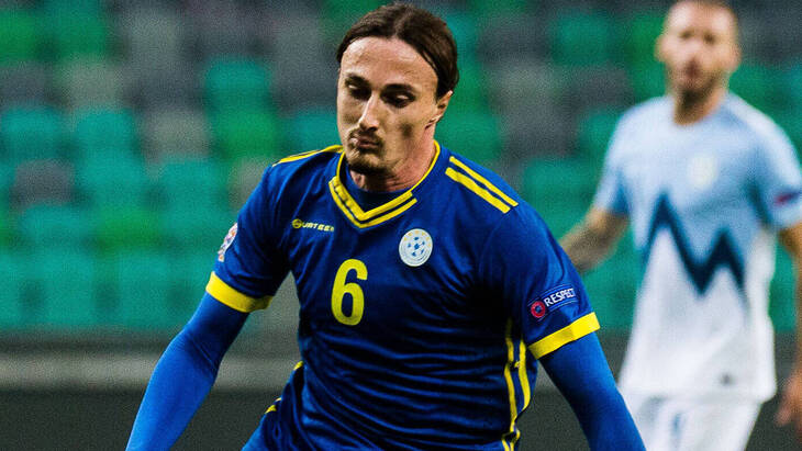 Футболист сборной Косово