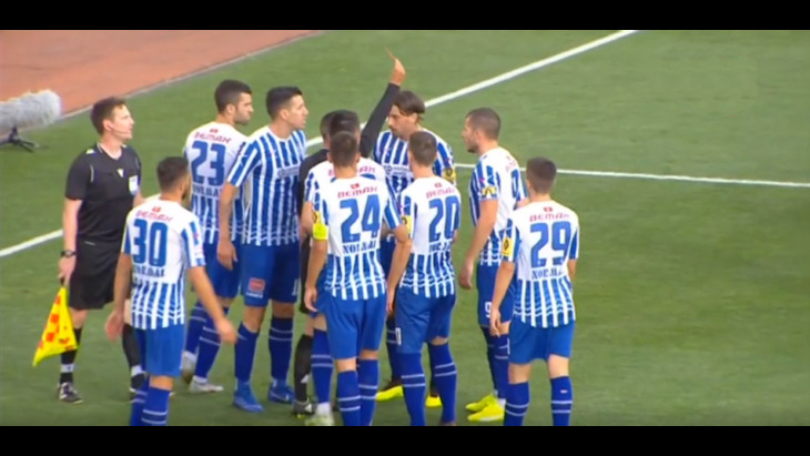 Фрагмент матча