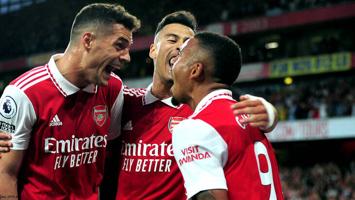«Арсенал» только в одном из шести предыдущих матчей забил меньше двух мячей
