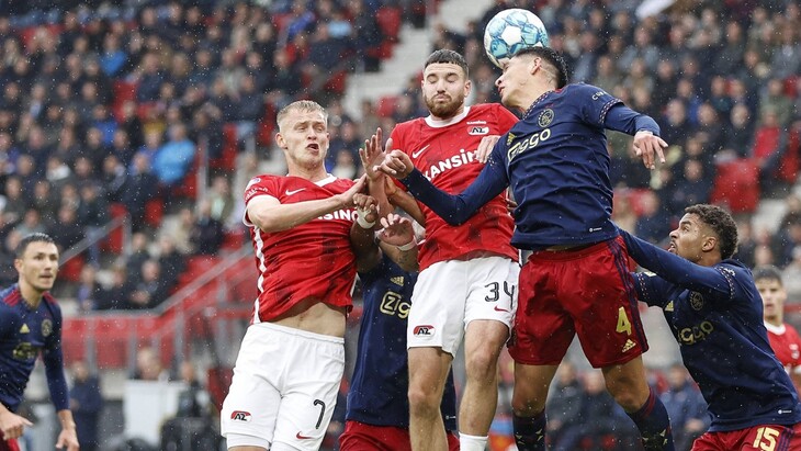 АЗ — «Аякс». Фрагмент матча чемпионата Голландии