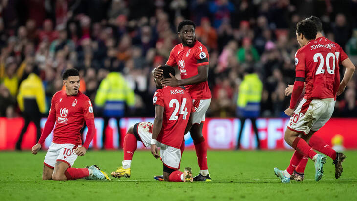 «Ноттингем Форест» в первом матче 2023 года сыграл вничью с «Челси»