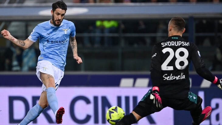 Фрагмент матча «Болонья» — «Лацио»