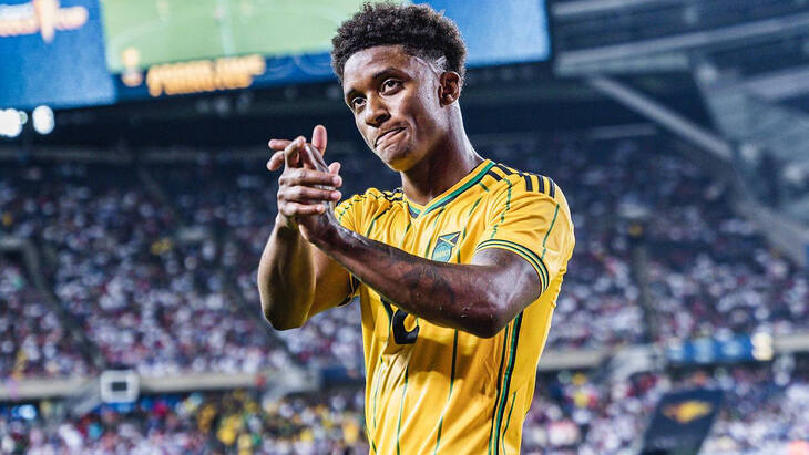 Игрок сборной Ямайки