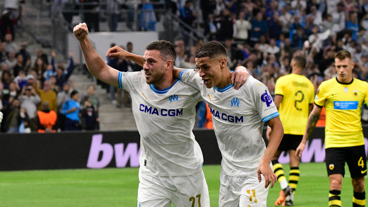 Футболисты «Марселя»