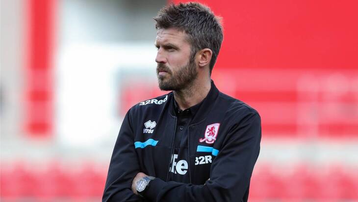 Тренер гостей Майкл Каррик