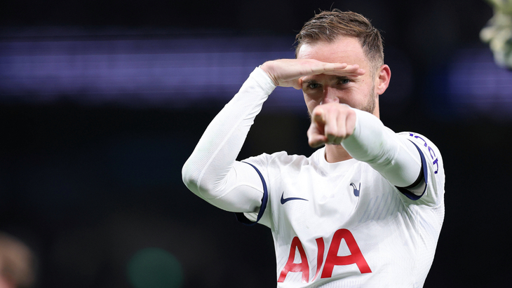 Джеймс Мэддисон сразу стал лидером «Тоттенхэма»