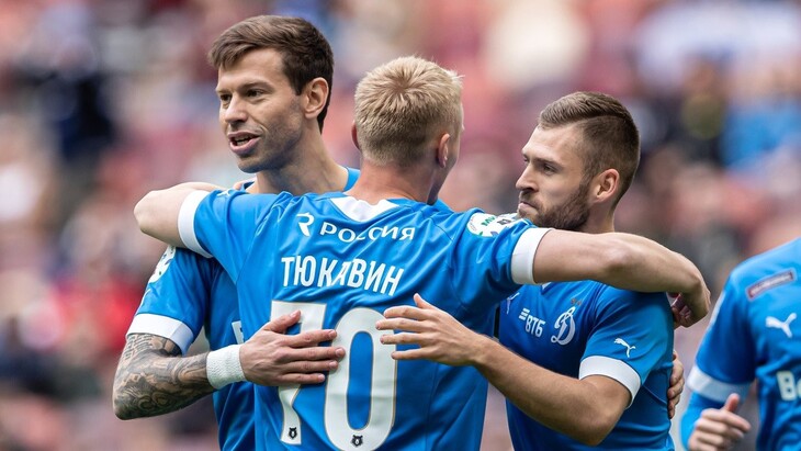 Радость московских динамовцев