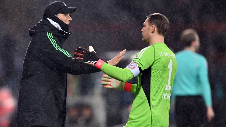 Томас Тухель и Мануэль Нойер