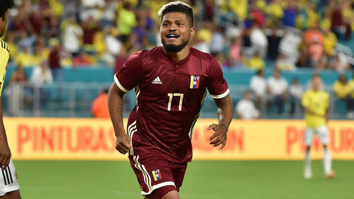 Игрок сборной Венесуэлы