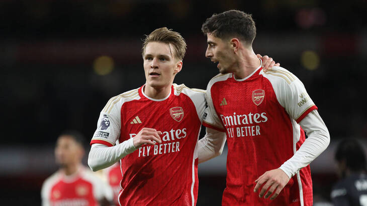 «Арсенал» выиграл девять из десяти последних матчей в рамках АПЛ