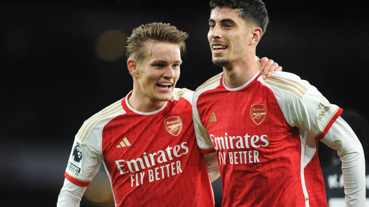 Мартин Эдегор и Кай Хавертц