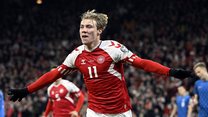 Расмус Хейлунн — игрок сборной Дании