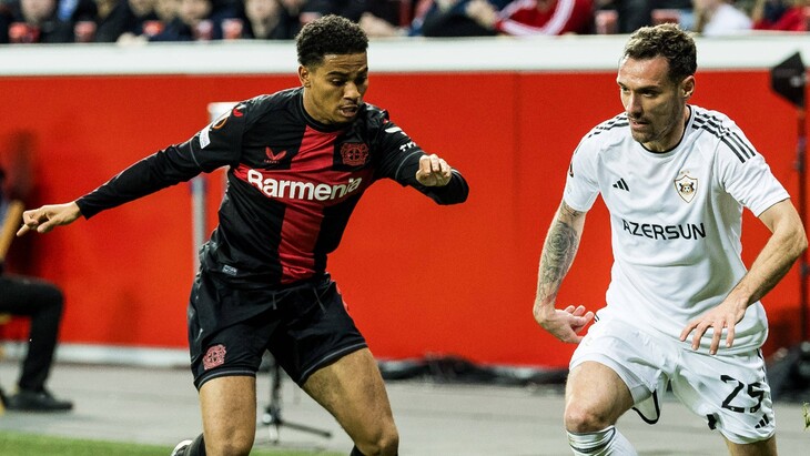 «Байер» — «Карабах». Лига Европы 2023/2024