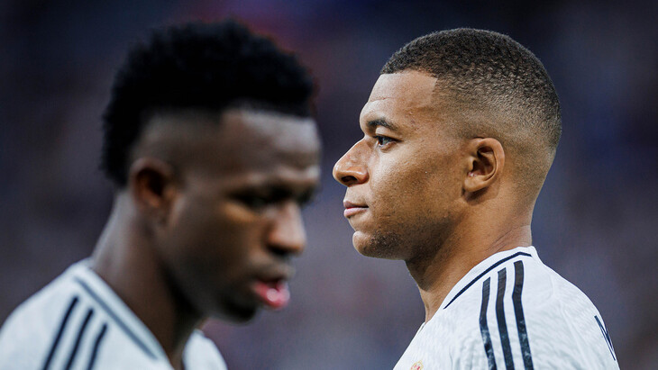 Винисиус Жуниор и Килиан Мбаппе