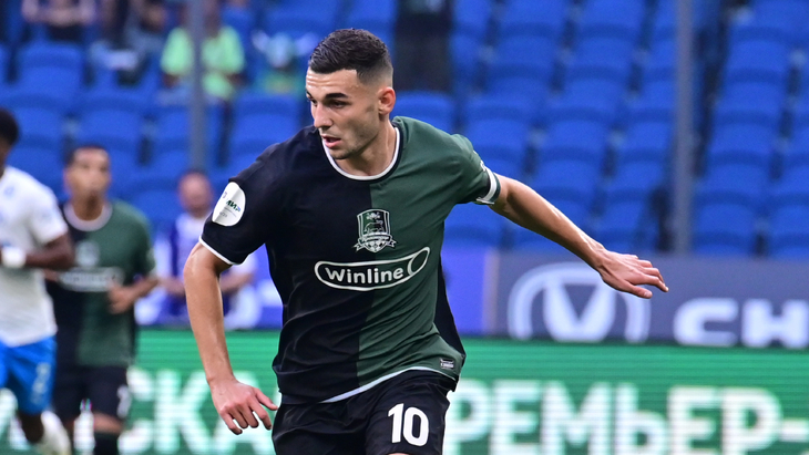 Эдуард Сперцян — полузащитник «Краснодара»