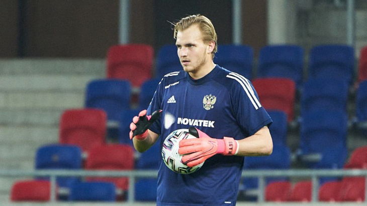 Александр Максименко будет играть на воротах против Замбии