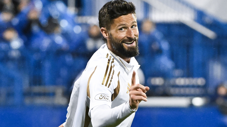 Оливье Жиру сейчас играет в «Лос-Анджелесе»