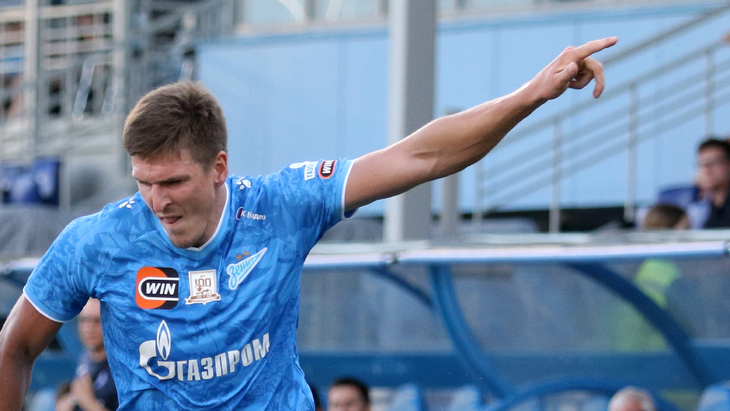 Александр Соболев — нападающий «Зенита»