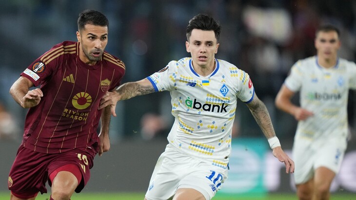 «Рома» — «Динамо» Киев. Лига Европы 2024/2025