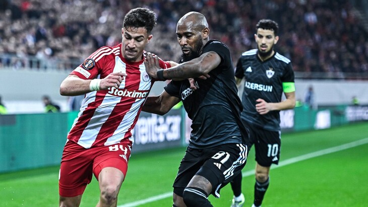 «Олимпиакос» — «Карабах». Лига Европы 2024/2025