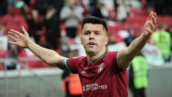 Мирлинд Даку — нападающий «Рубина»