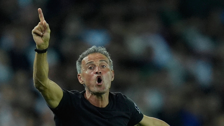 Луис Энрике — главный тренер ПСЖ